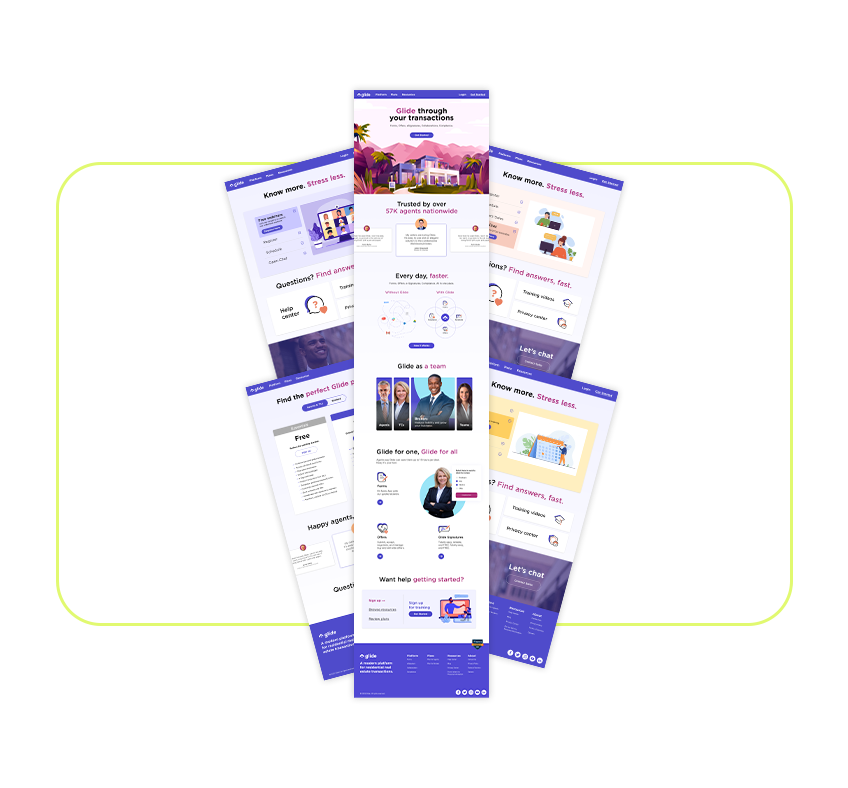 Glide: Web Design & UI/UX